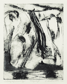 Hägring II, (svart)