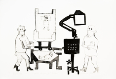 Det var något vitt i luften