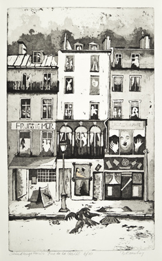 Strindbergs Paris: Rue de la Gaîté