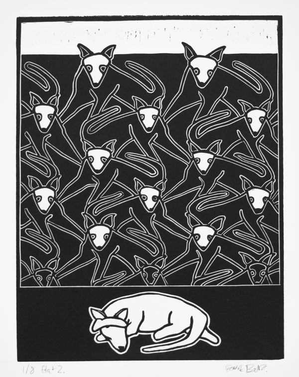 utan titel, etat 2 (hundar)